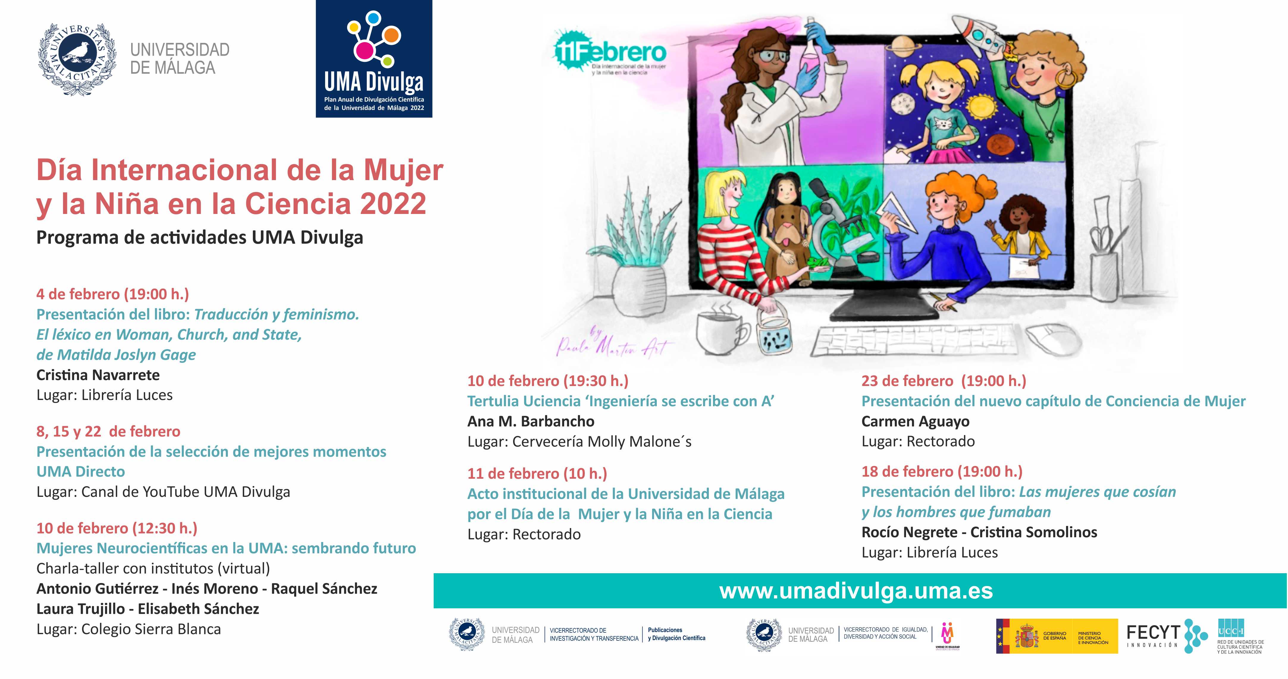 Cartel Mujer y Niña 2022