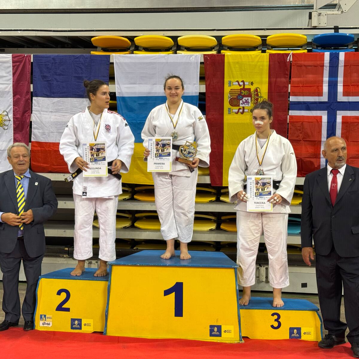 Oro para Candela Pérez del Club Judo Huesca en la Supercopa de España en Las Palmas