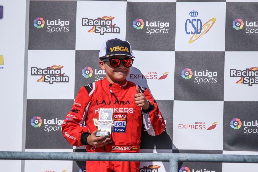 Sandro Pérez ha empezado con fuerza el Campeonato de España