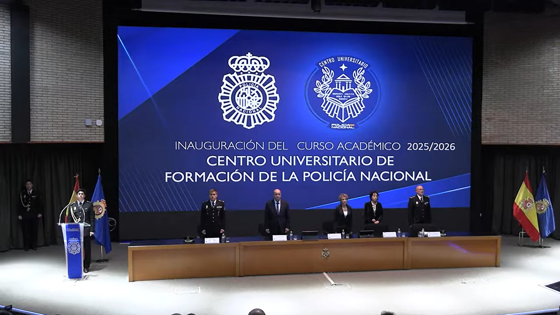 Inauguración del curso 2024-2025 del Centro Universitario de Formación de la Policía Nacional