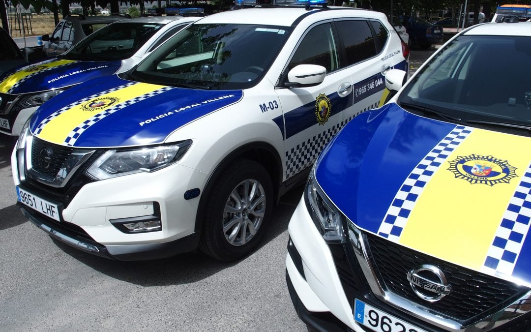 Vehículos de la policía local de Villena