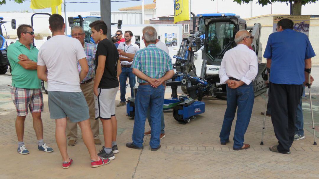 Feria de la maquinaria agrícola de Peal de Becerro en la edición 2018