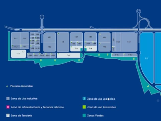 Plano de Parc Sagunt. Mercadona ha adquirido la parcela Z-2