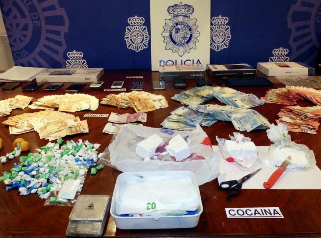 Droga que se incautó