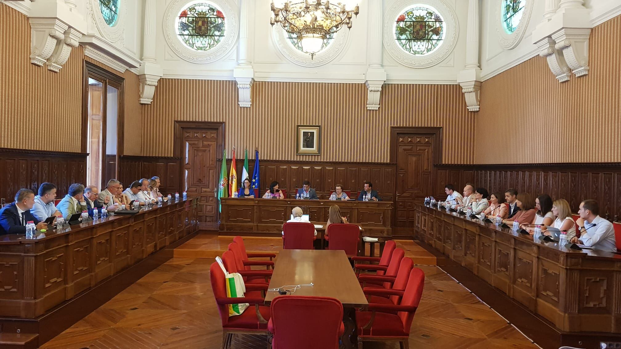 Pleno en la Diputación Provincial de Jaén