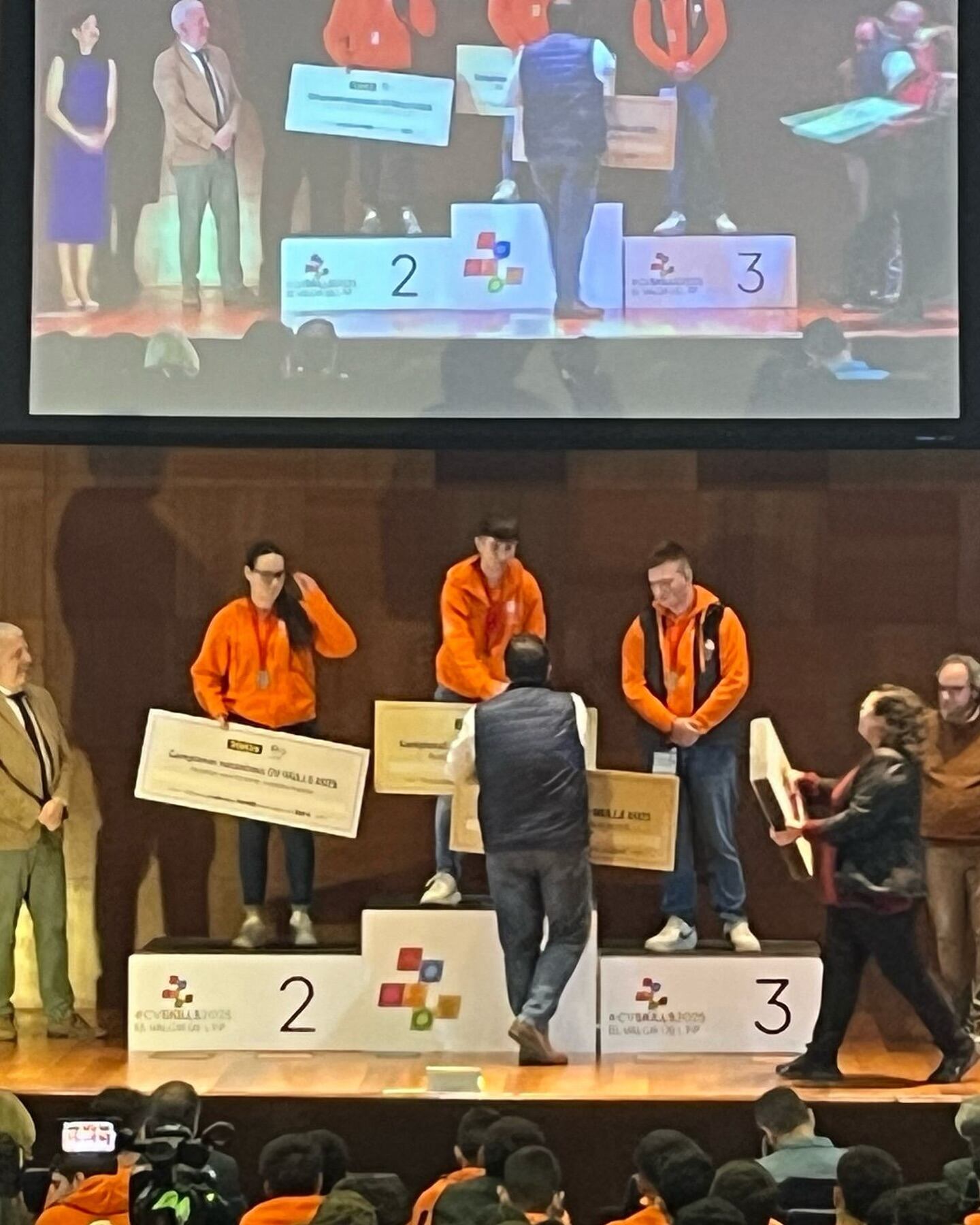 Momento de la participación en el concurso