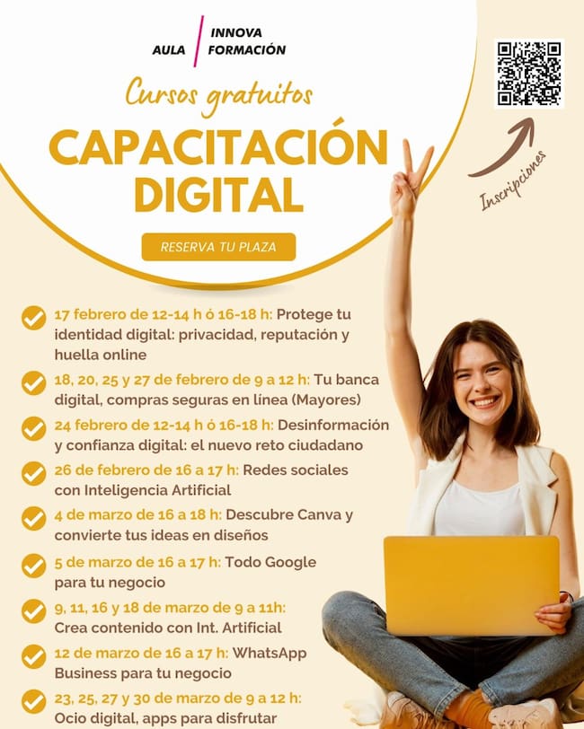 Presentación de los cursos