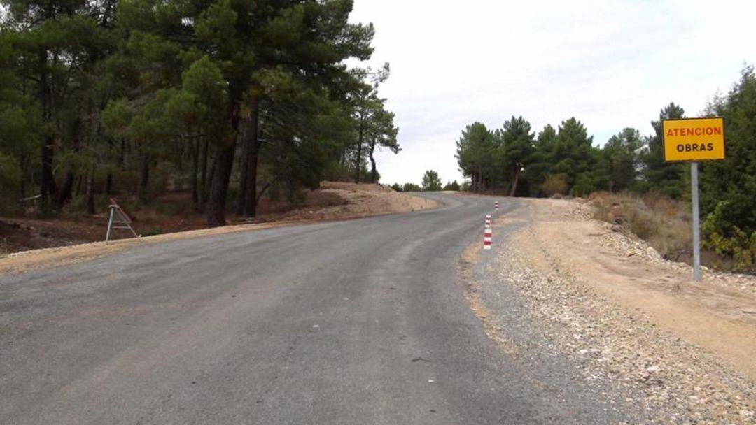 Carretera en obras 