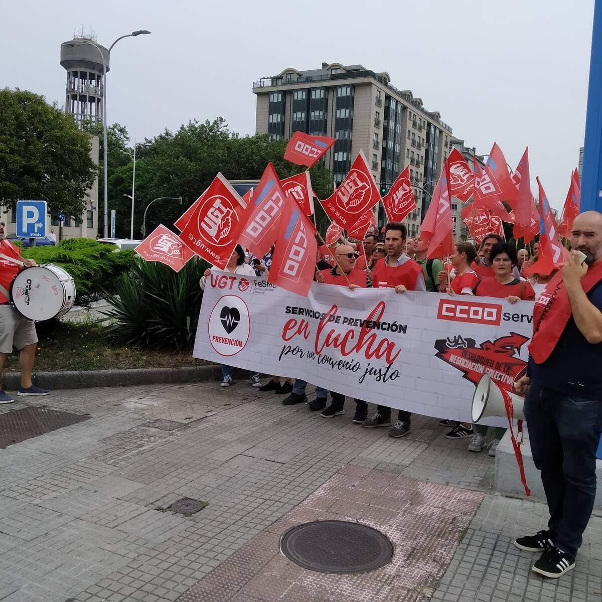 Los técnicos de prevención de riesgos laborales se movilizan por el desbloqueo del convenio