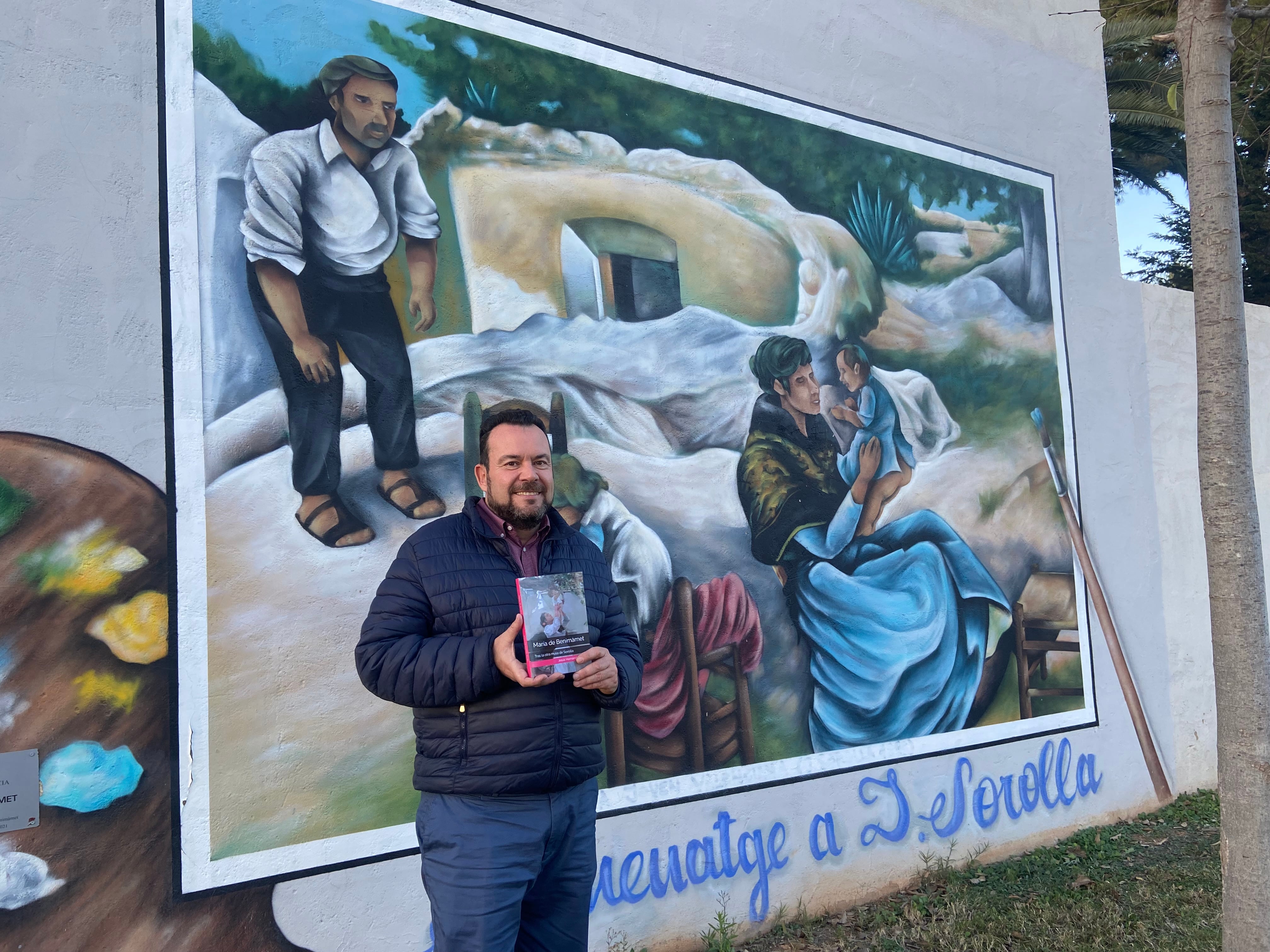 Jesús Hernándiz en el Parque Lineal