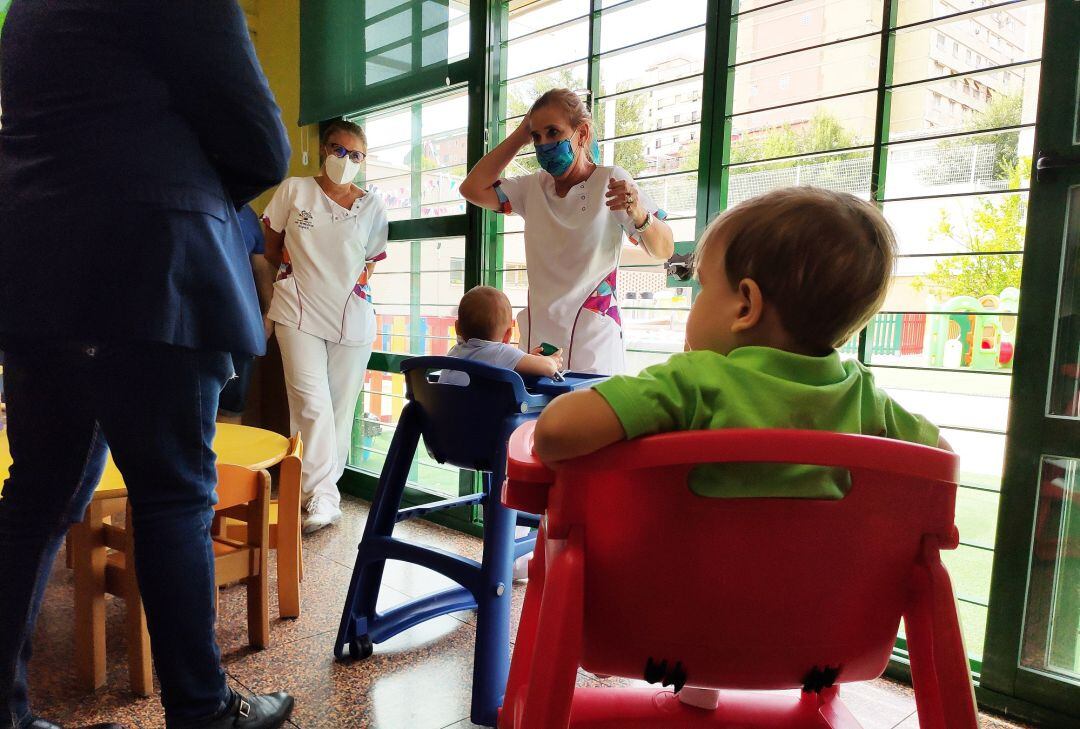 Los peques de 0 a 3 años han vuelto a las guarderías jiennenses ante la incertidumbre de muchos padres y madres