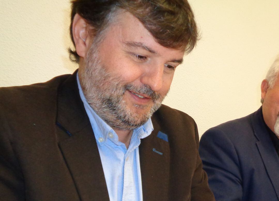 Francisco Martín Hontoria, candidato de Ciudadanos a la alcaldía de Aranda y actual portavoz municipal