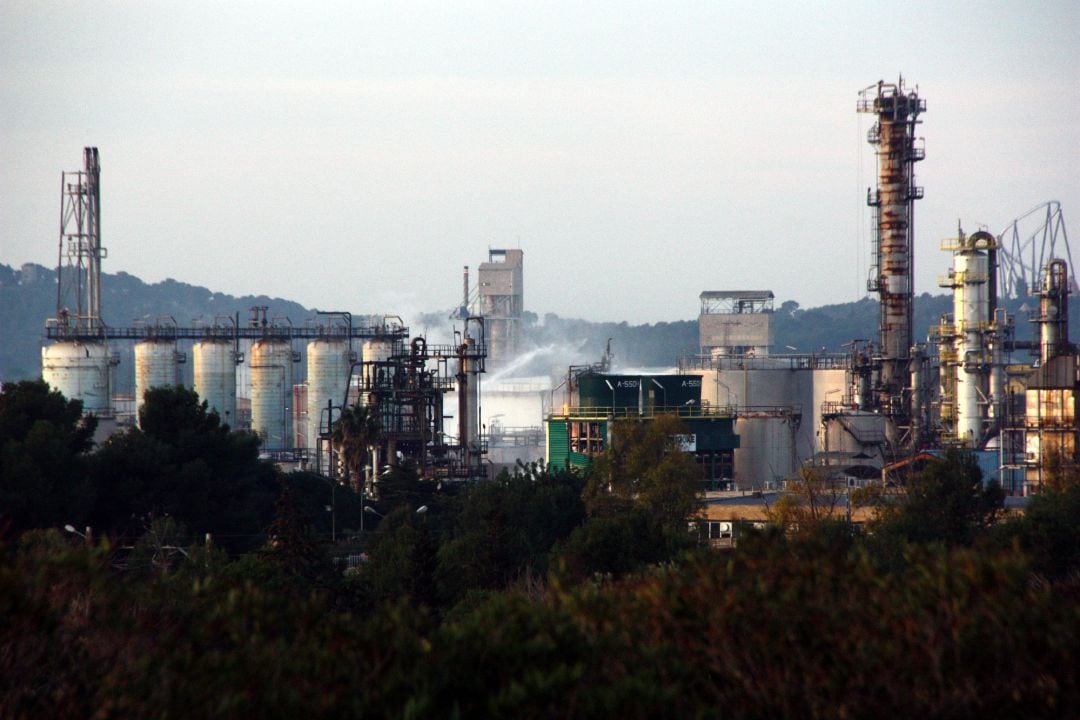 La petroquímica de Tarragona que ha sufrido la explosión. 