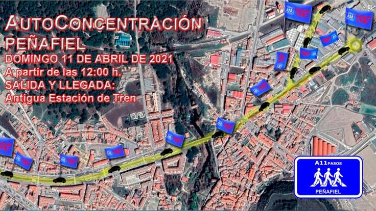 Teodoro Ortega, miembro de la Plataforma A11 Pasos de Peñafiel, repasa en la SER la concentración motorizada de este domingo 11 de abril