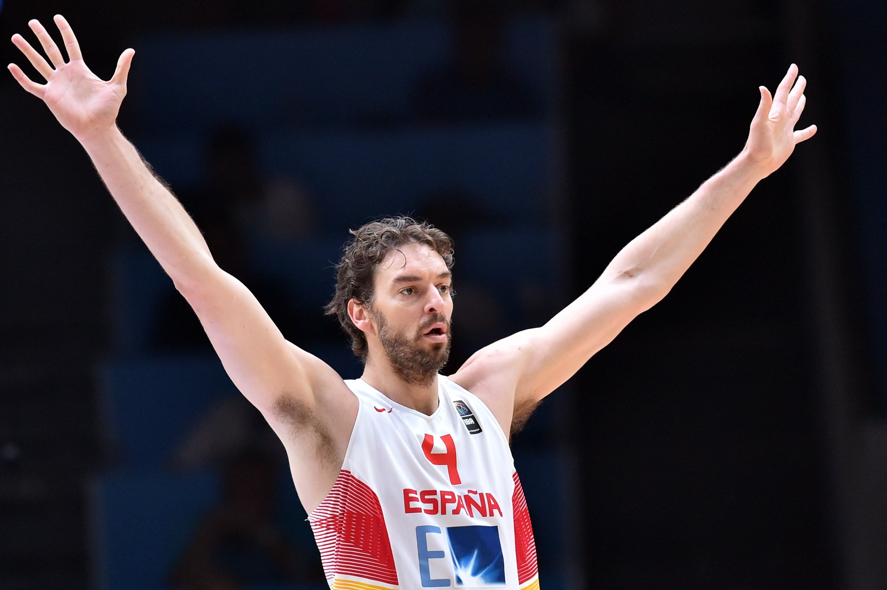 Pau Gasol, durante la final del Eurobasket en 2015