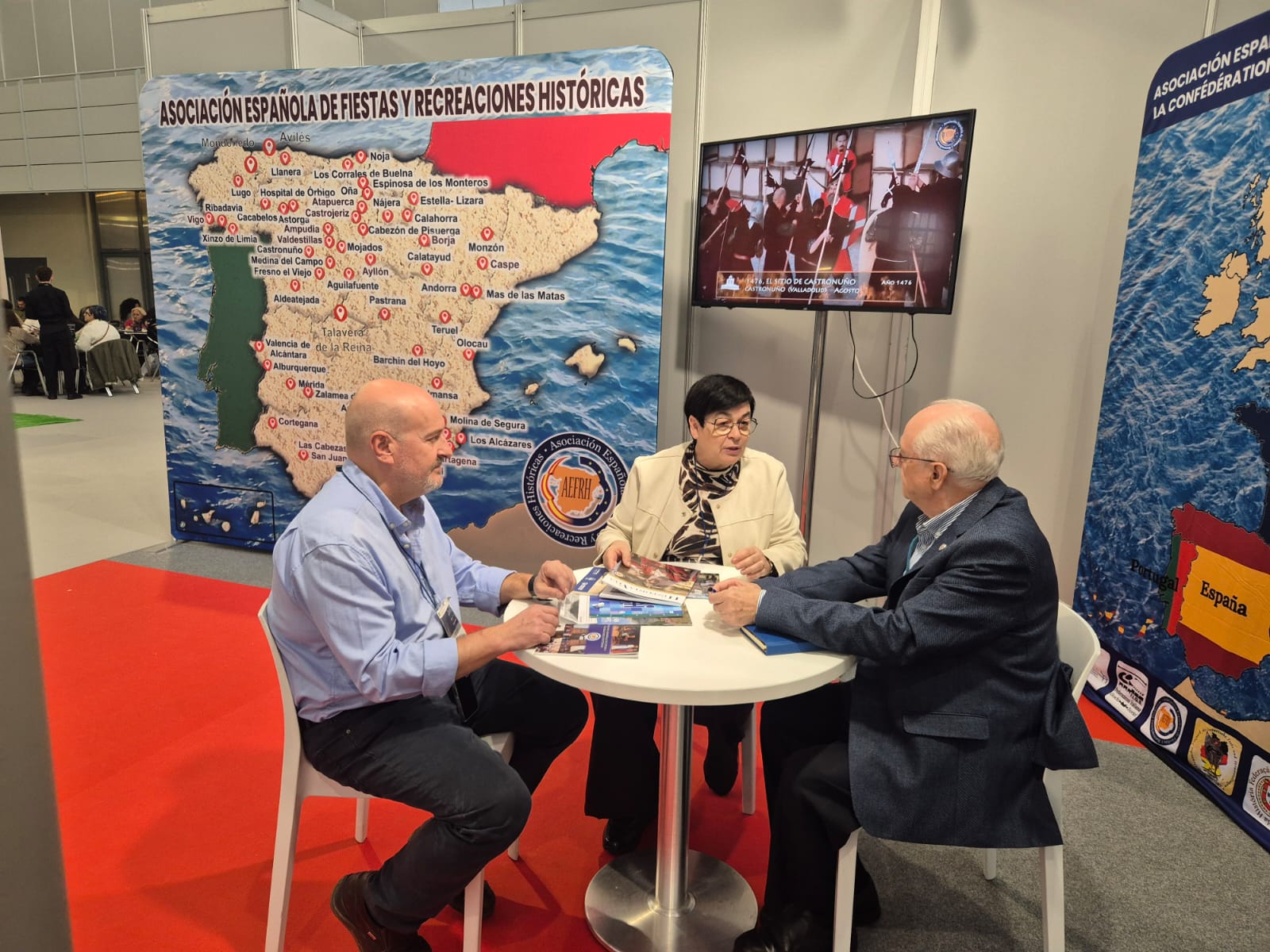 La concejala, en FITUR