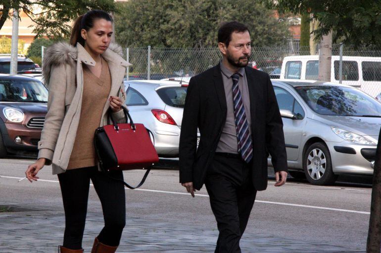 El fiscal anticorrupció de Madrid, José Grinda, accedint als jutjats del Vendrell.