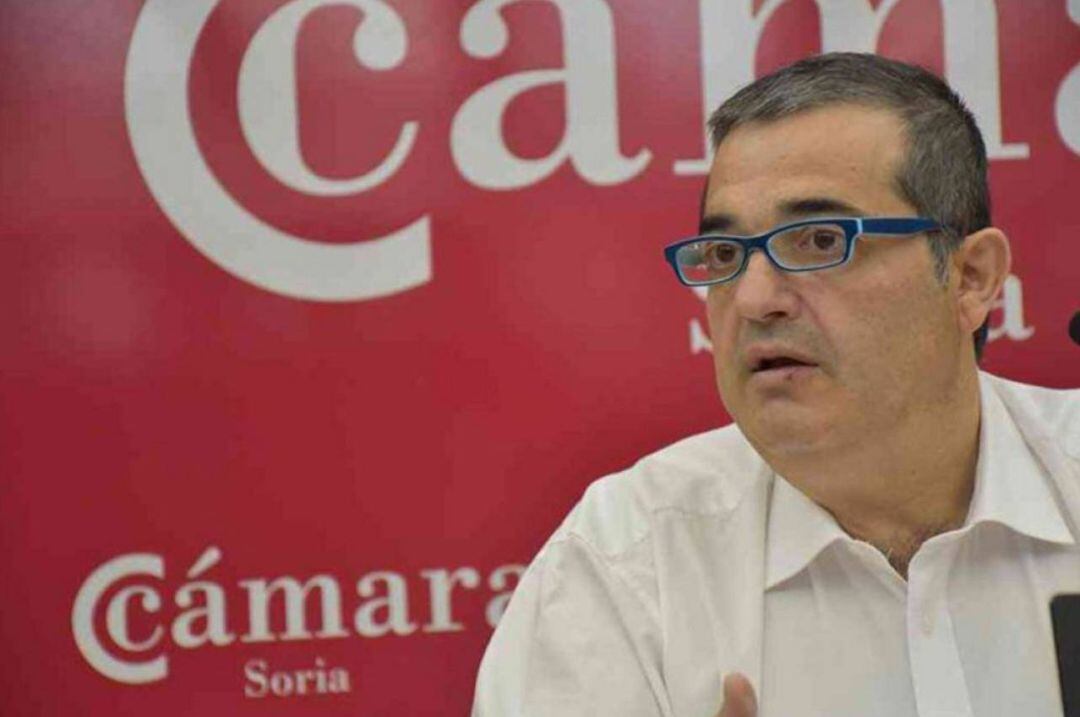 Alberto Santamaría, presidente de la Cámara de Comercio de Soria.