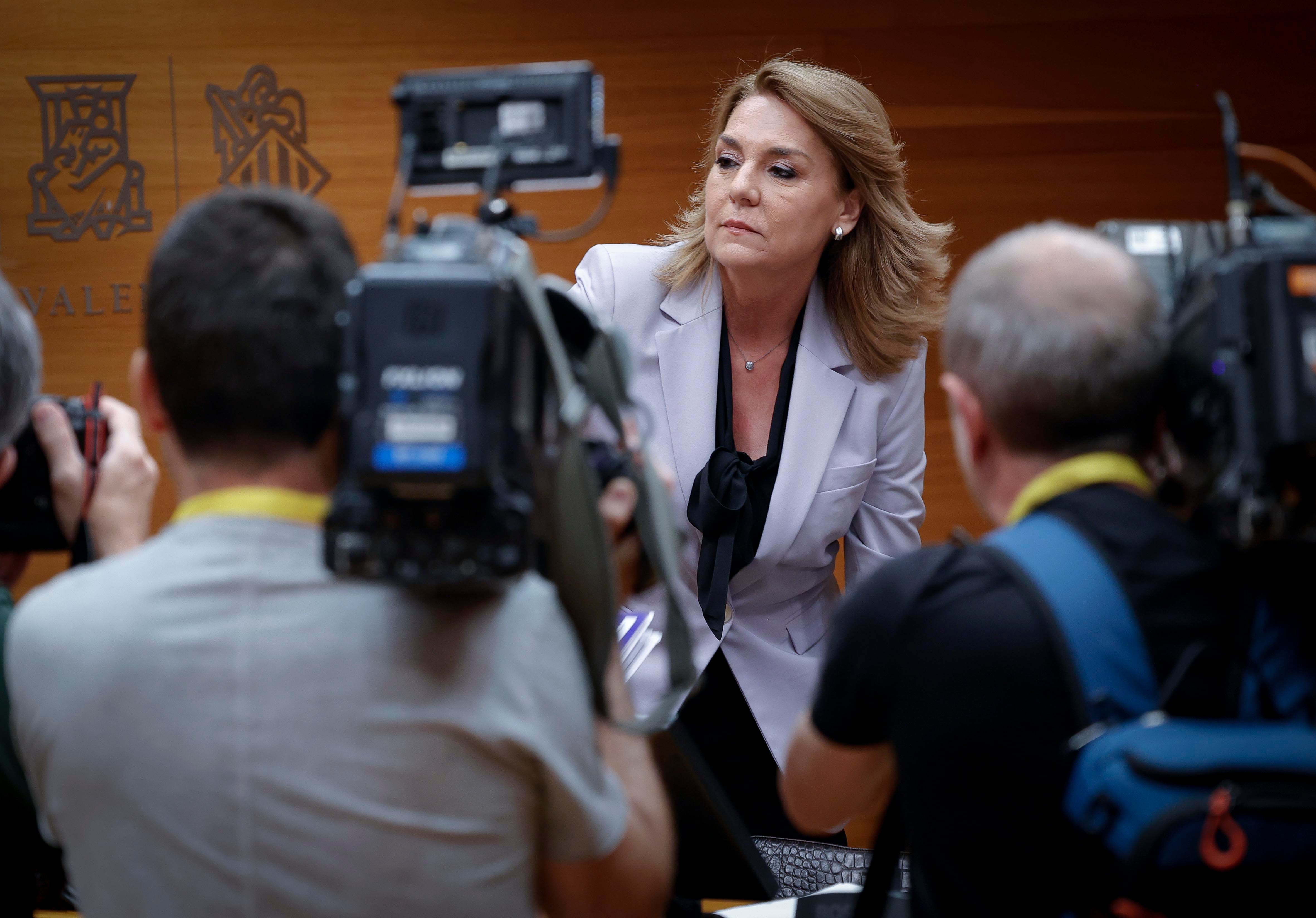 Susana Camarero en la comisión de investigación sobre la DANA en les Corts