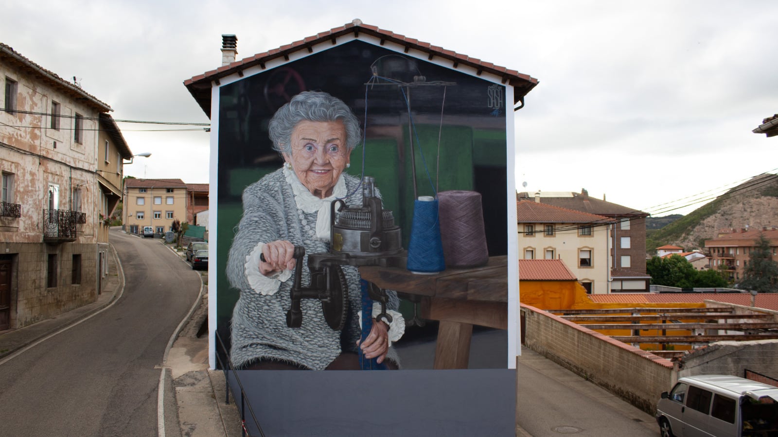 Pintura mural en la provincia de Burgos