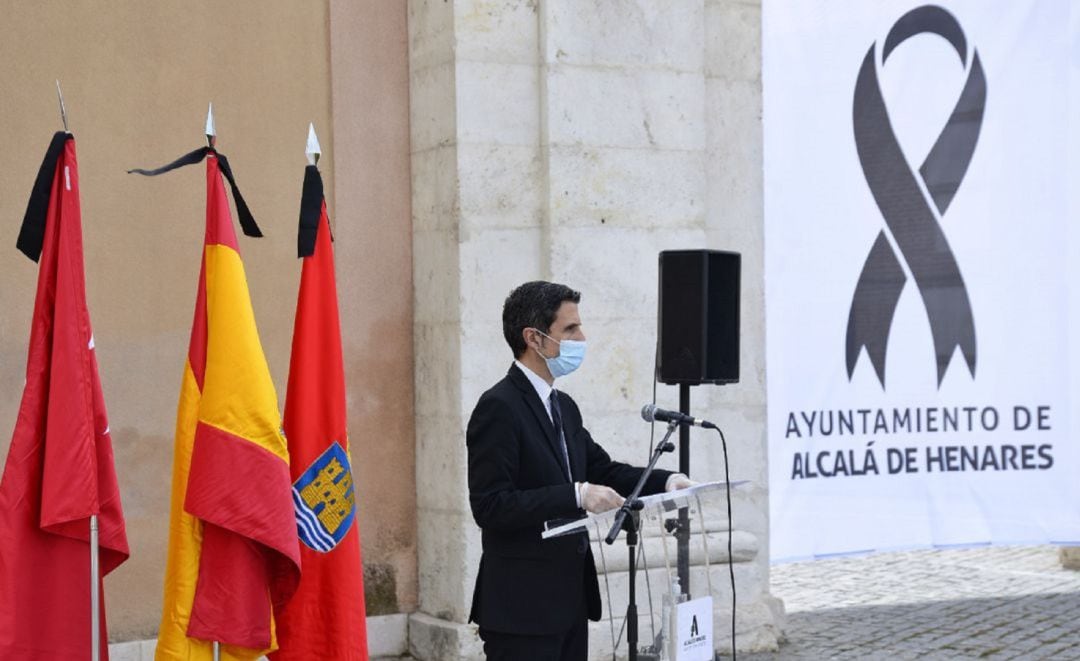 Javier Rodríguez Palacios, alcalde de Alcalá de Henares. 