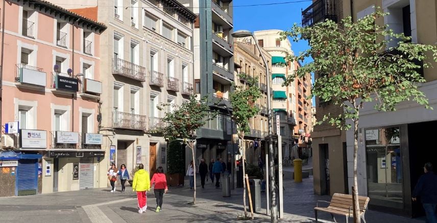 Huesca quiere seguir con la peatonalización del centro
