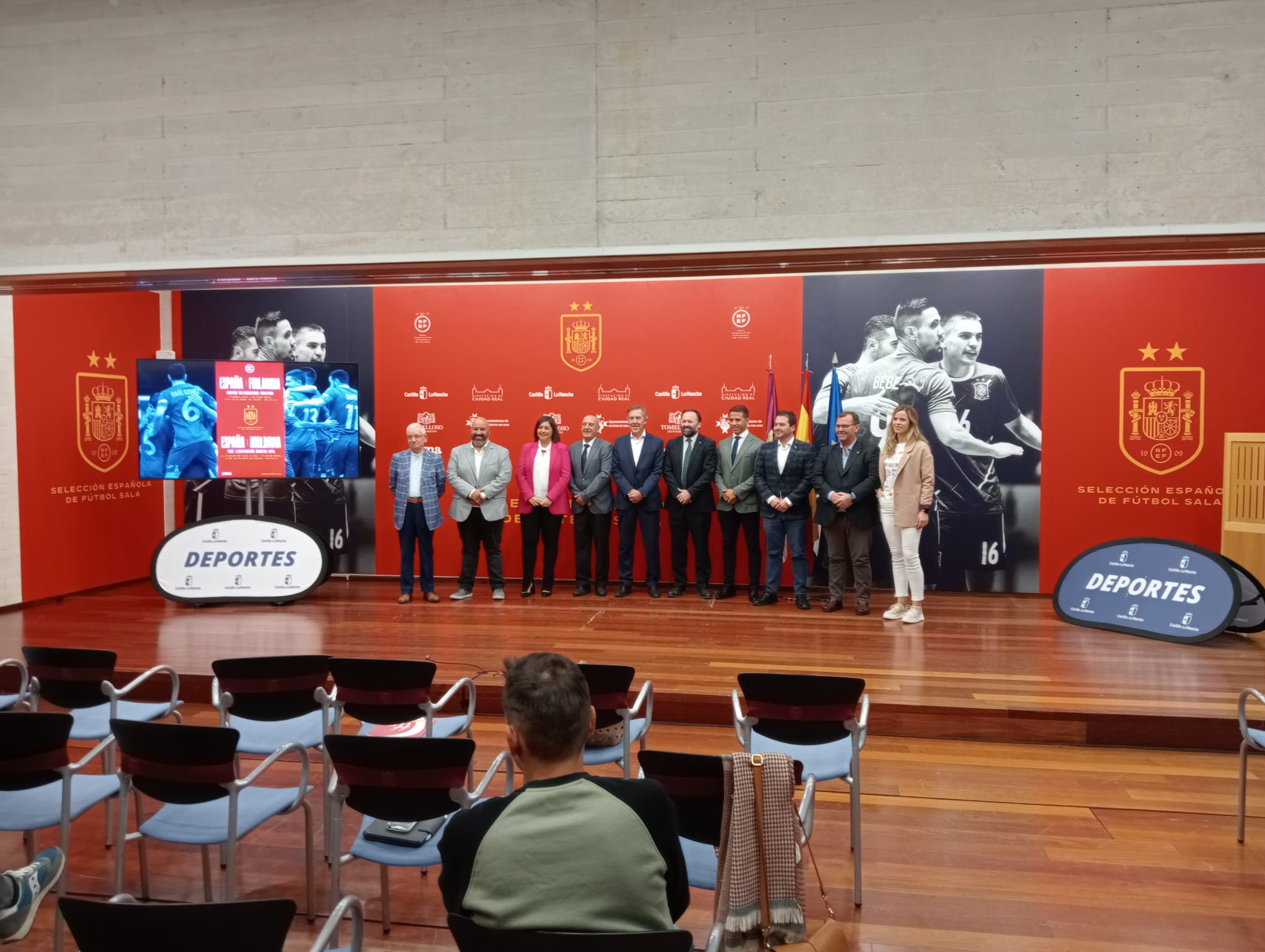 Presentación de los partidos celebrada en Toledo