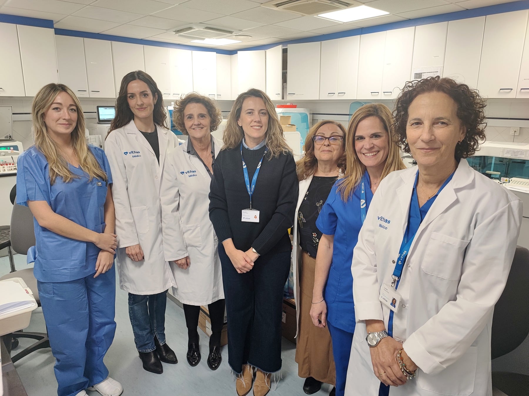 Equipo Banco de Sangre Vithas Málaga