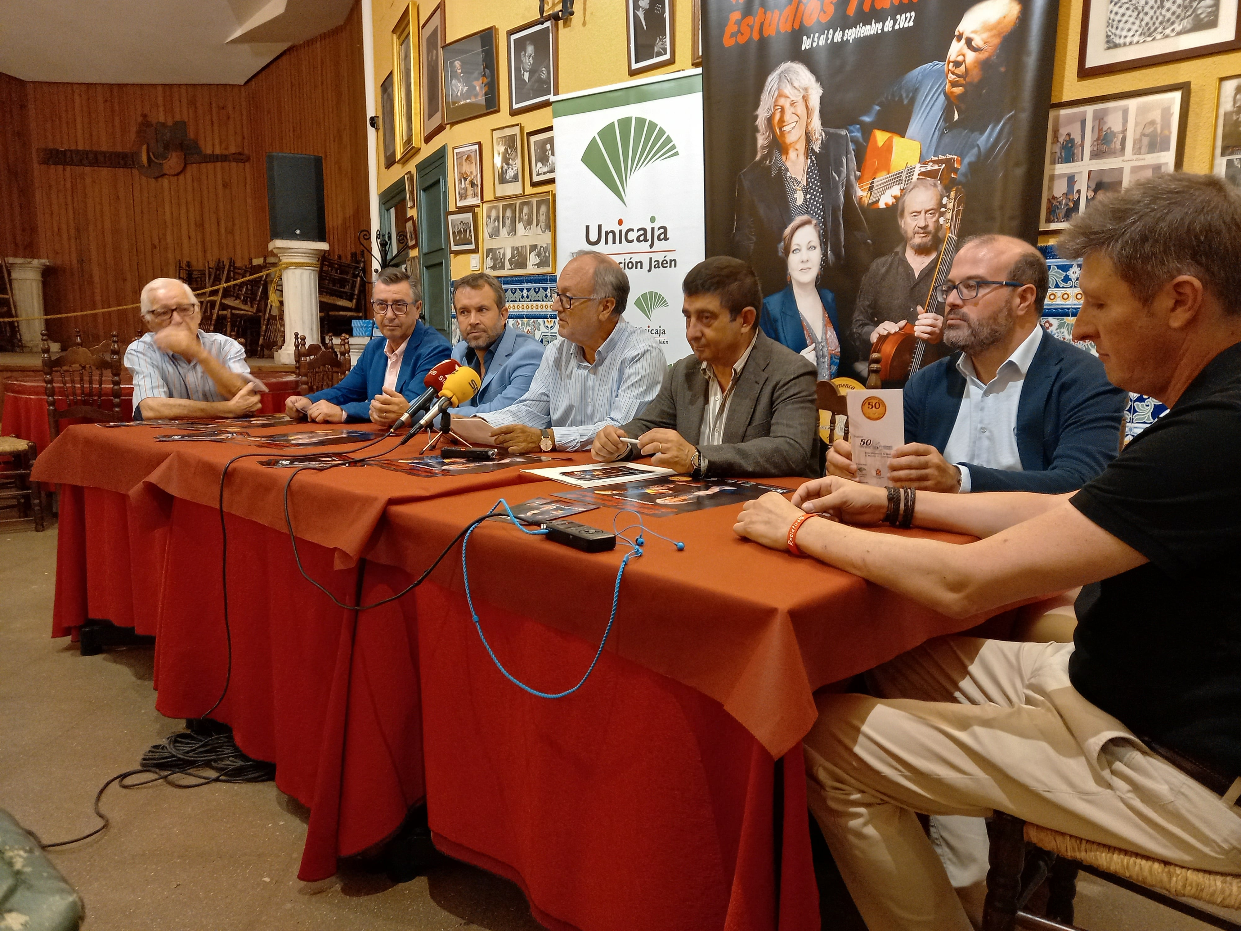 Presentación de la Semana de Estudios Flamencos de la Peña Flamenca de Jaén.