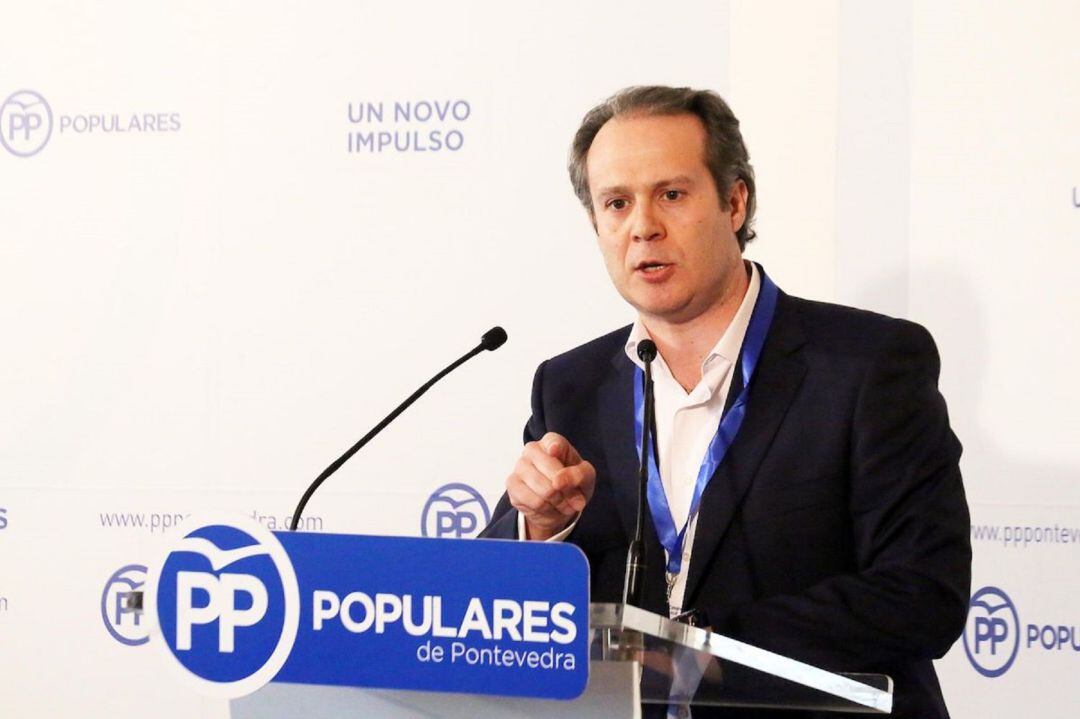 Roberto Carrero, candidato del PP de A Guarda.