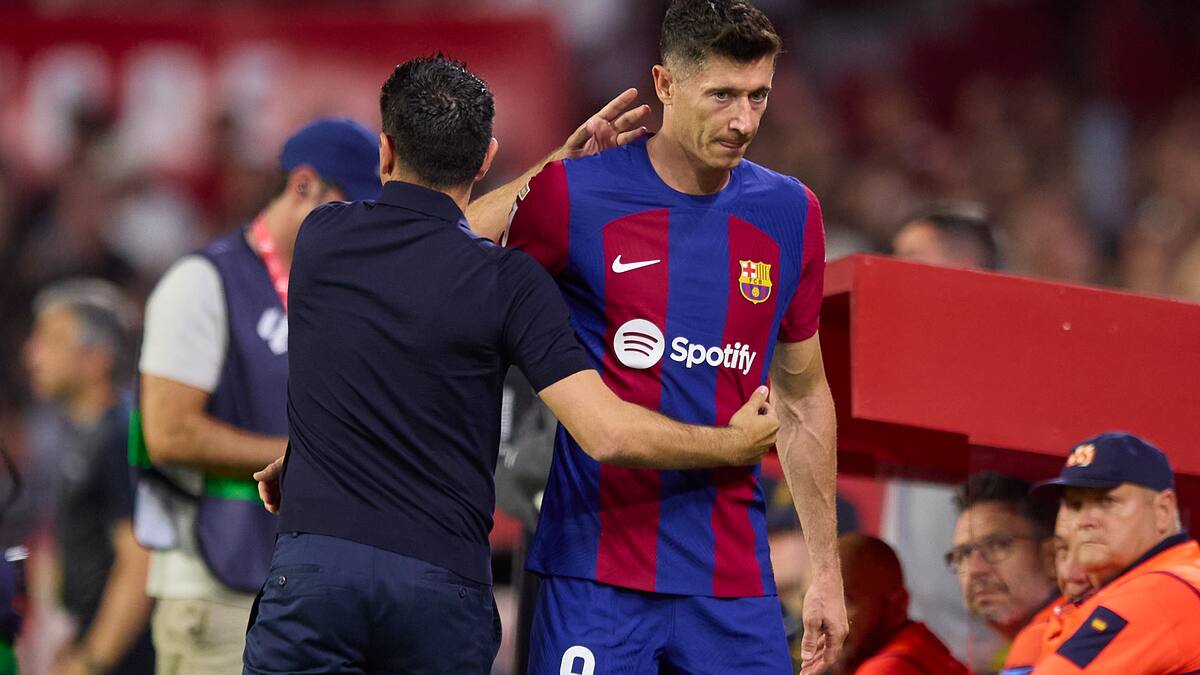 Lewandowski, la línia vermella del Barça amb Xavi