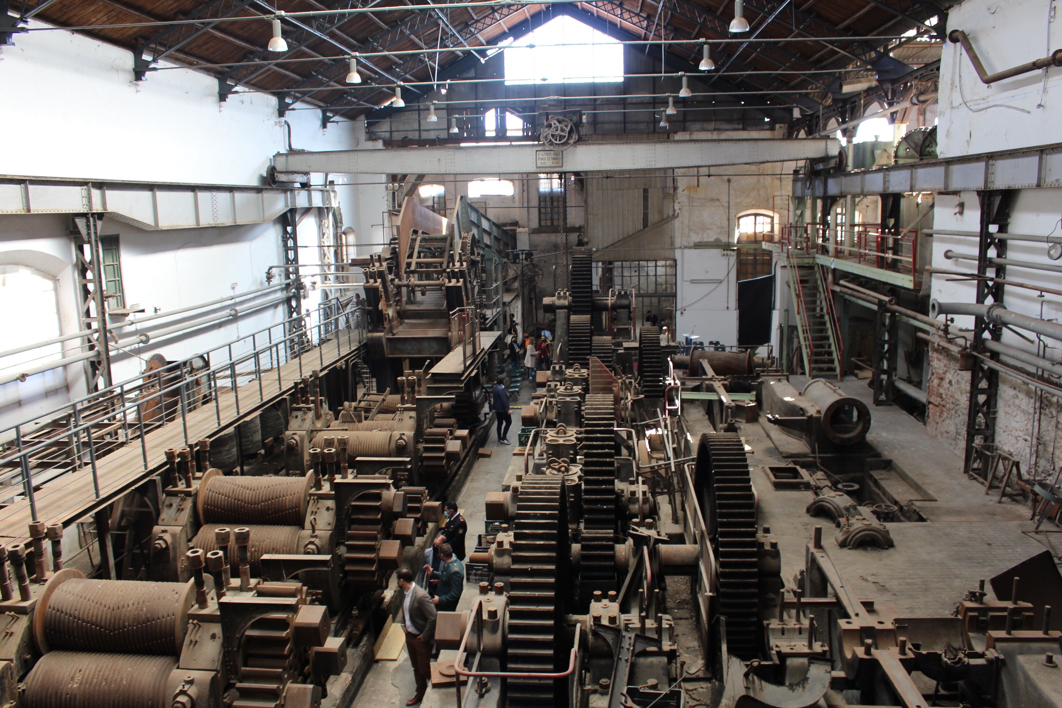 Sala del Tren de Molinos de la fábrica del Pilar de Motril