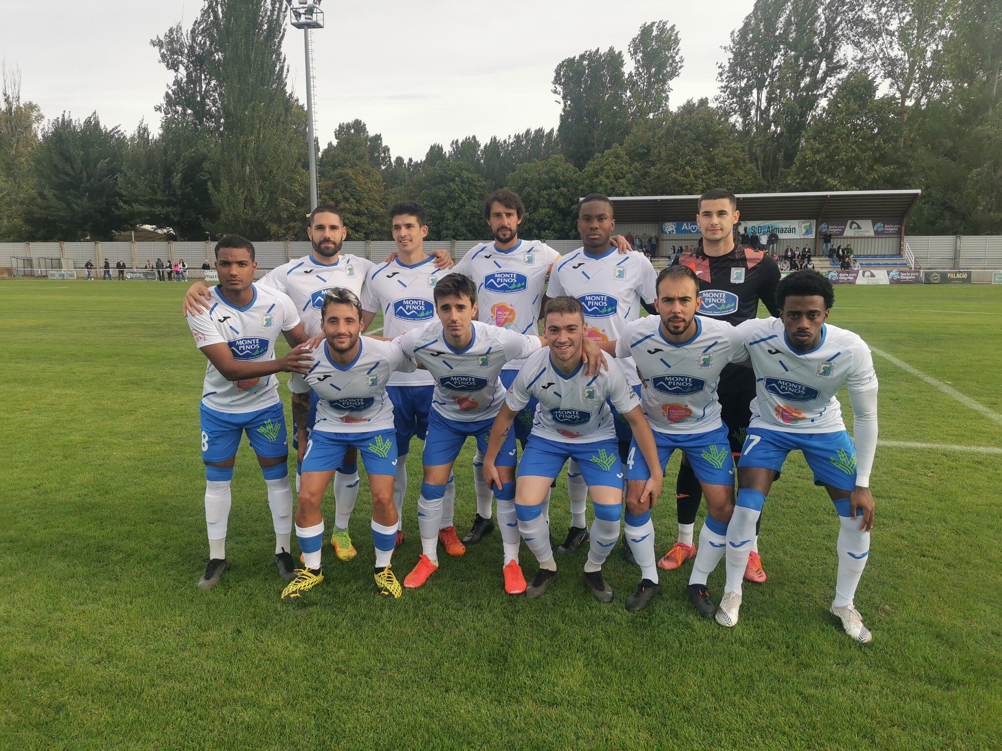 El once inicial de los adnamantinos en el reciente encuentro ante el Astorga en La Arboleda