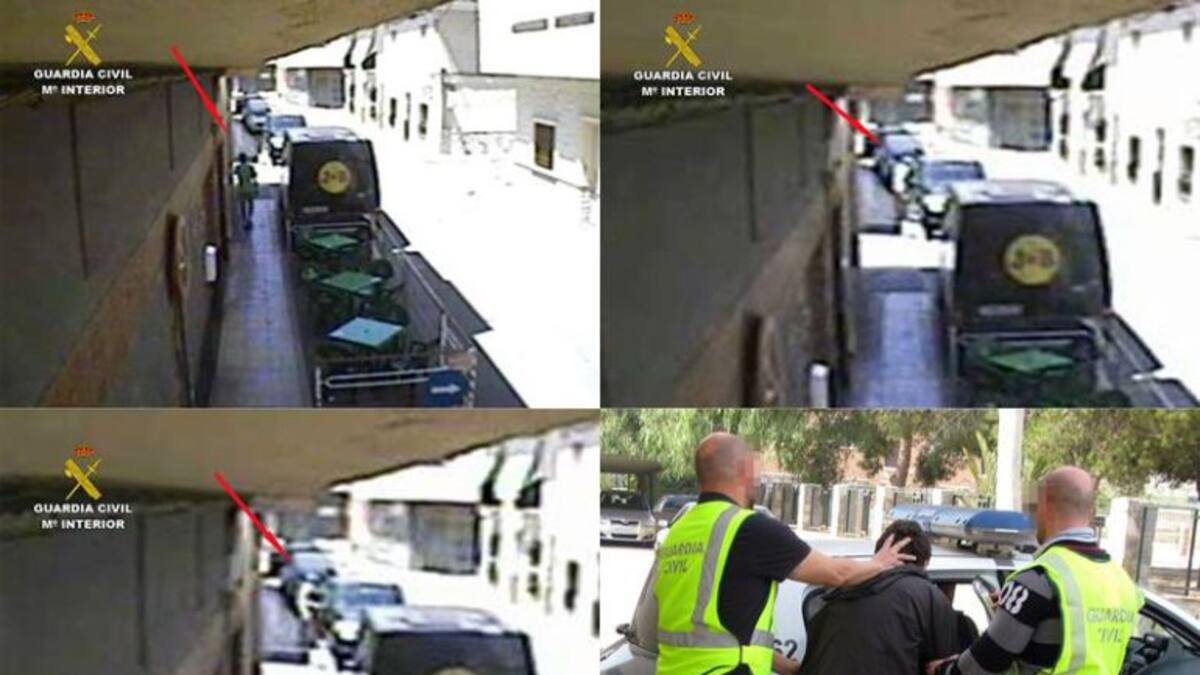 Robó 43 veces en el interior de coches