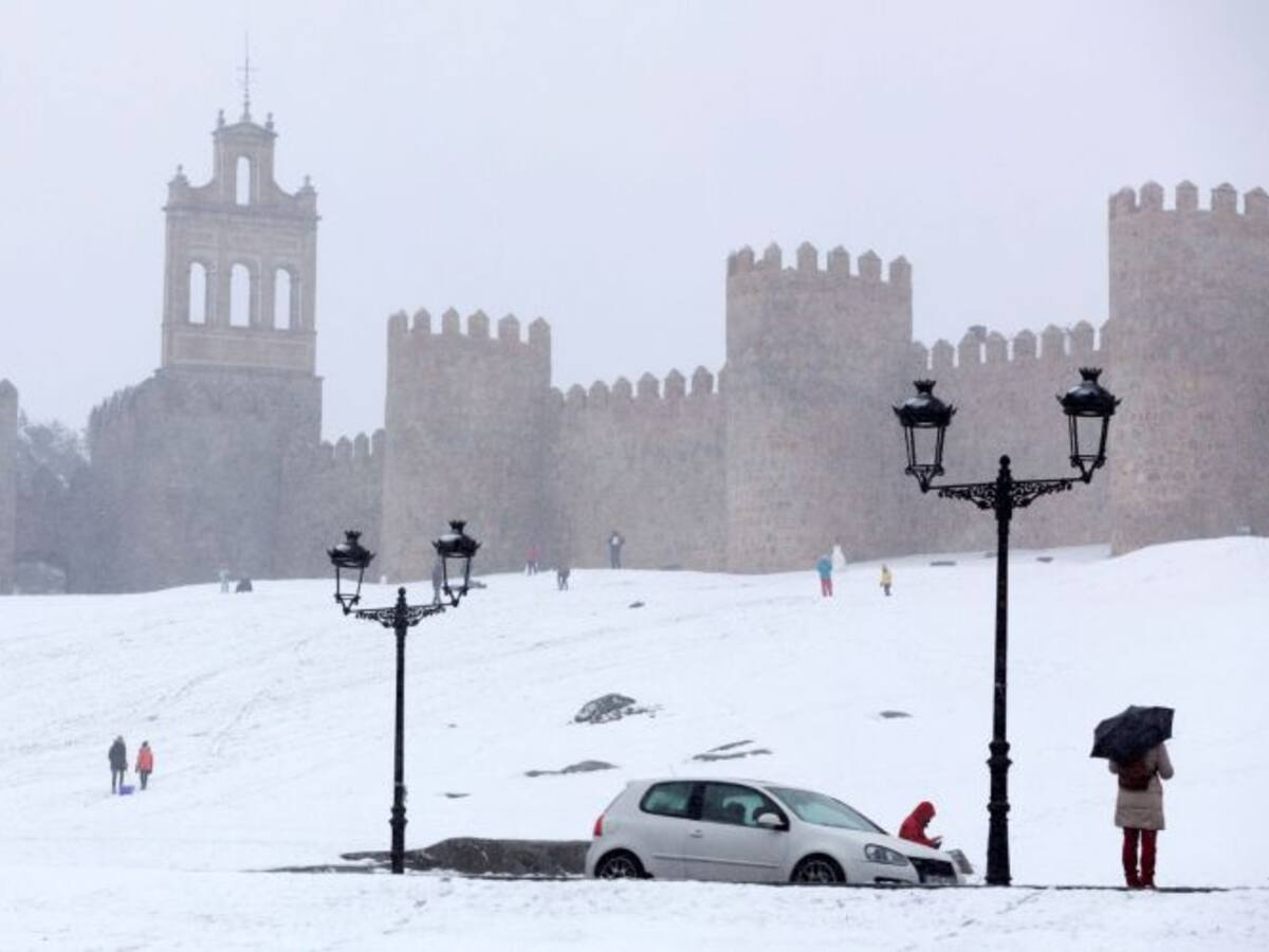 37 provincias bajo aviso: hay riesgo máximo de nevadas en Navarra y La Rioja