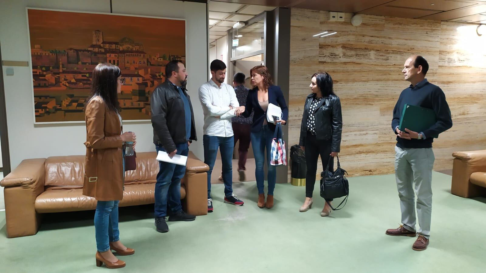 La Asociación La Culebra no se Calla se reune con La Delegada Territorial de la Junta