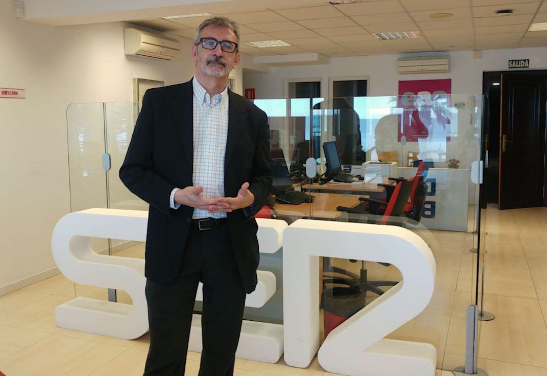 Piniella, la pasada semana en los estudios de Radio Cádiz