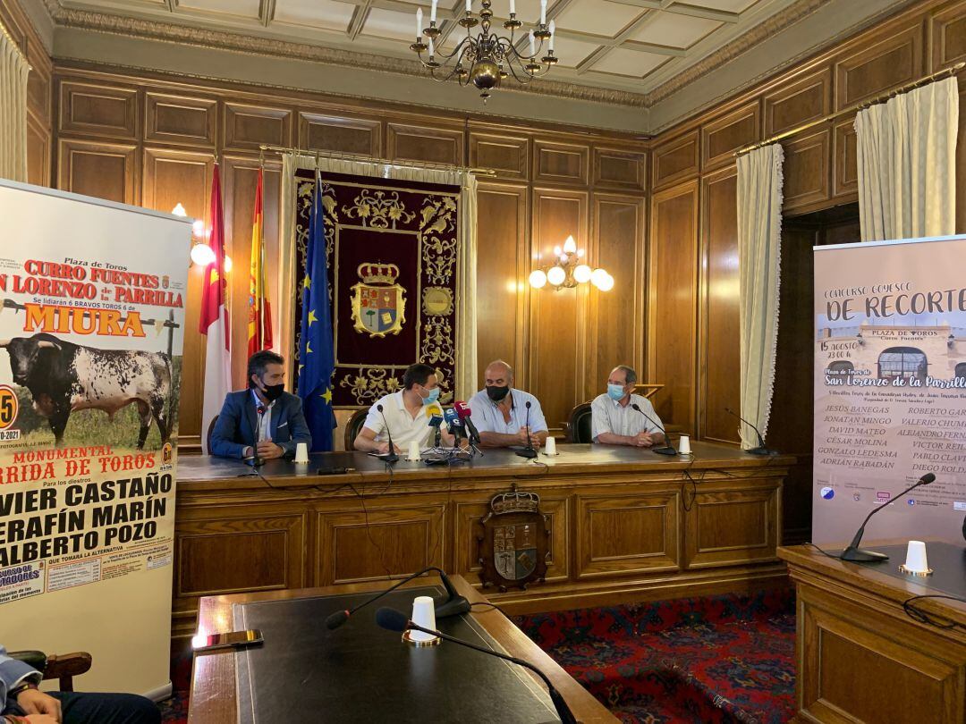 Presentación de la primera corrida de miuras que se celebrará en la provincia de Cuenca 