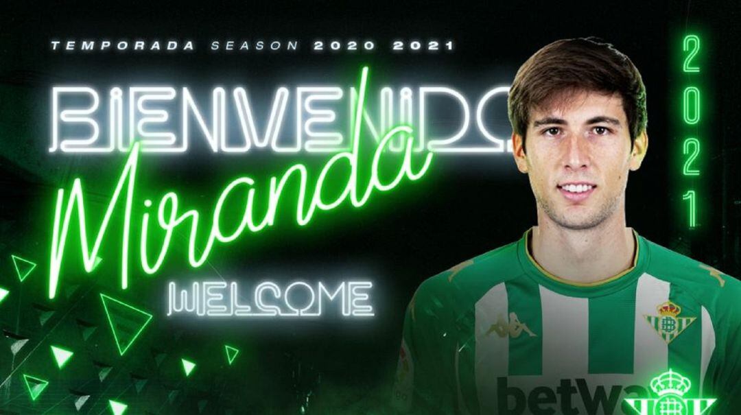 Miranda, jugador del Betis