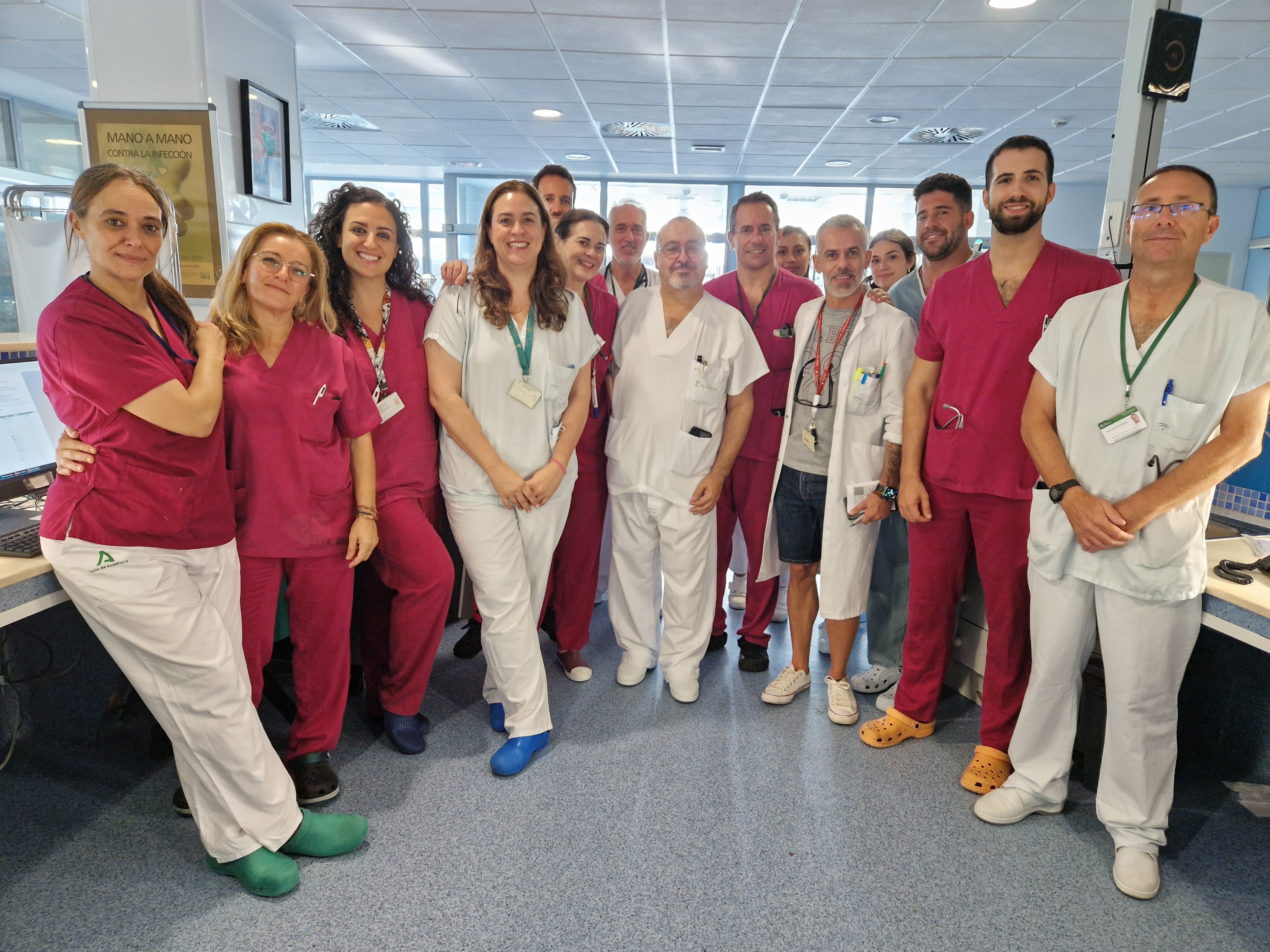 Equipo donación de órganos del Hospital Universitario Costa del Sol de Marbella