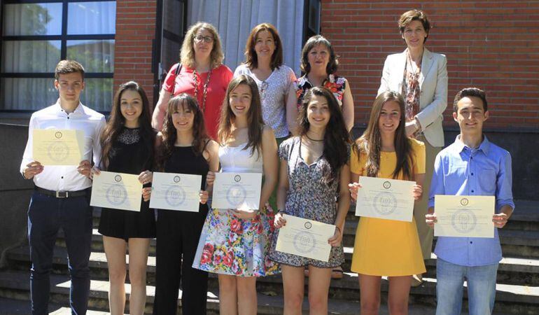 Los estudiantes con mejores notas de la PAU fueron homenajeados en la Universidad Carlos III
