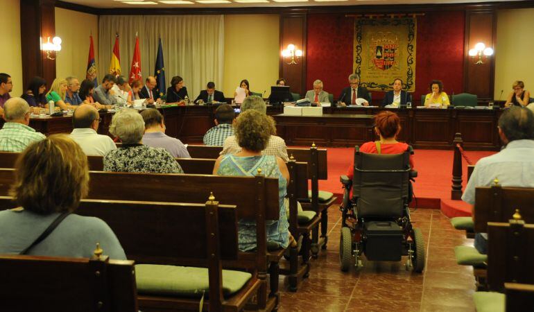 Pleno del Ayuntamiento de Móstoles