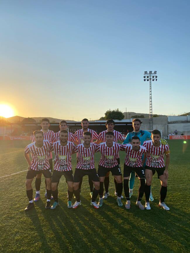 Un dels XI de la pretemporada de L'Olleria CF