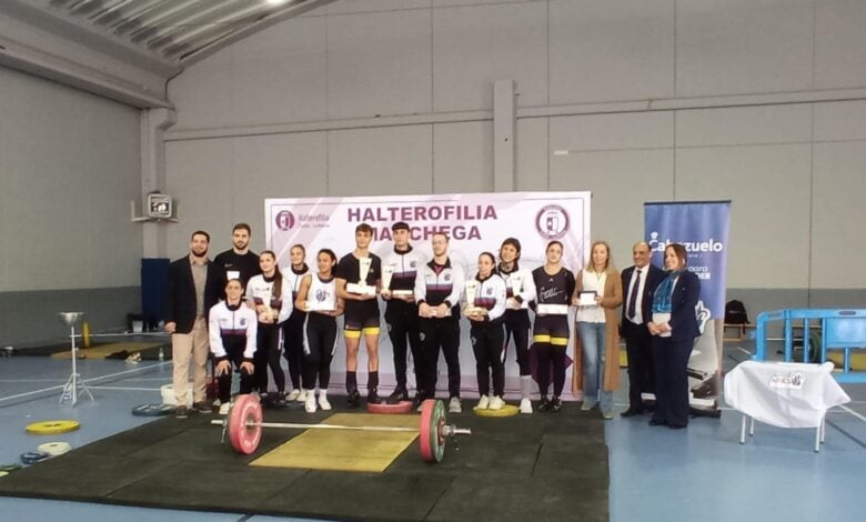 Socuéllamos rinde homenaje a Antonio Galiana con un trofeo de halterofilia