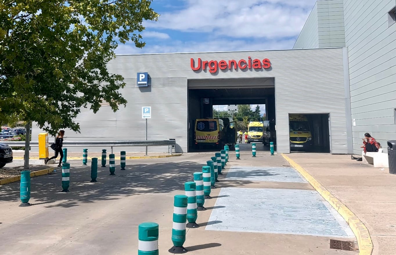 Entrada al servicio de Urgencias del Hospital Infanta Sofía de San Sebastián de los Reyes