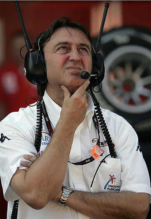 Adrián Campos, el gran artífice del primer equipo español en la F1