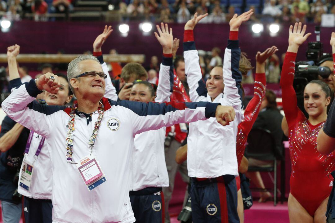 John Geddert, exentrenador de gimnasia artística EE. UU.. 