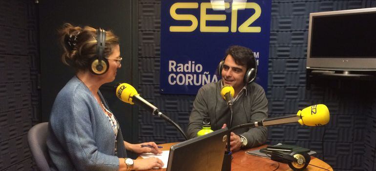 Diego Calvo en Radio Coruña