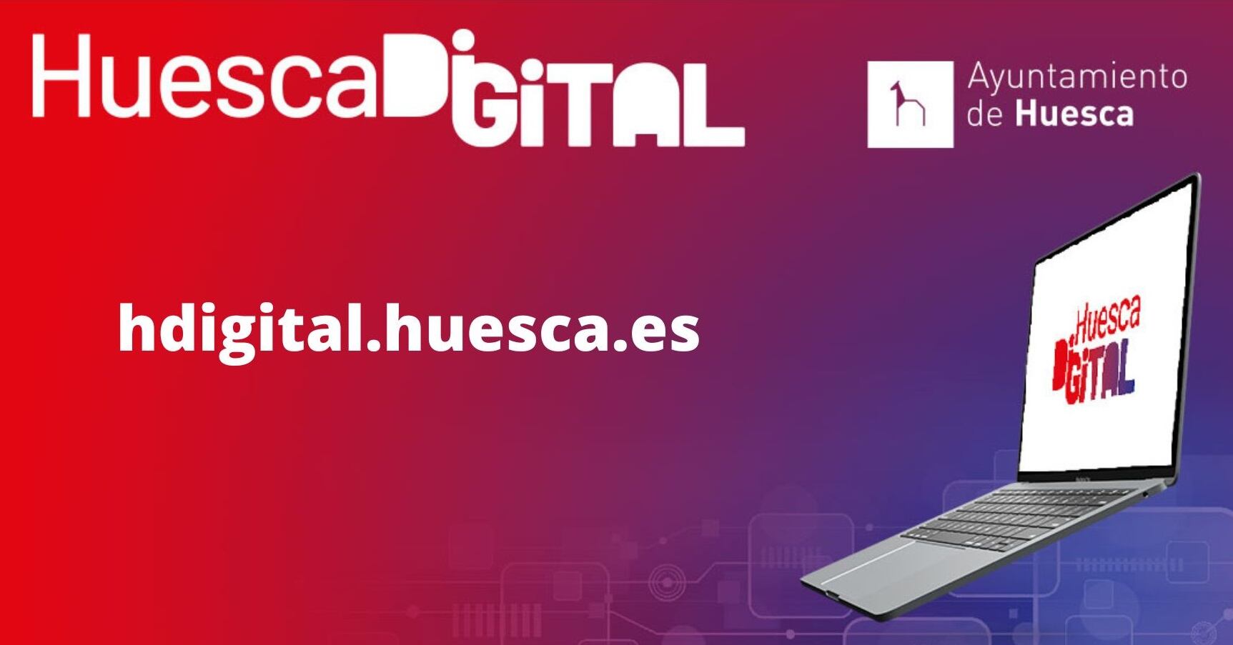 Cartel de las jornadas de Huesca Digital
