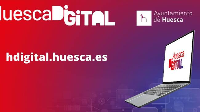 Cartel de las jornadas de Huesca Digital